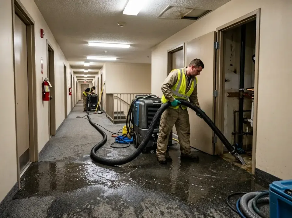 multi-unit-apartment-hallway-f-005 — frequently asked questions, Emergency Burst Pipe Water Extraction & Removal in Butner,…